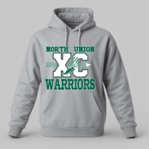 North Union XC Hoodie Gray