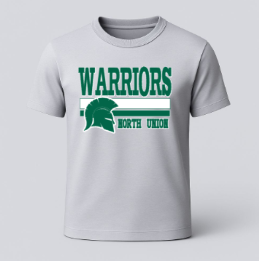 North Union Warriors T-Shirt Gray