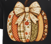 Patch Pumpkin Shirt
