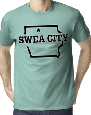 Swea City, Iowa Location T-Shrt