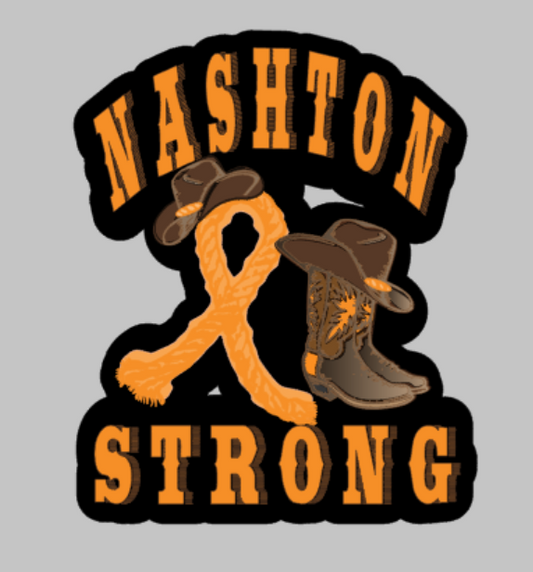 NASHTON STRONG Sticker