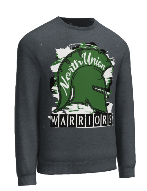 North Union Robotics Fundraiser Crew Neck -Dark Heather