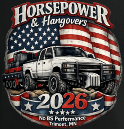 Horsepower and Hangovers Event T-Shirt