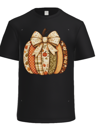 Patch Pumpkin Shirt