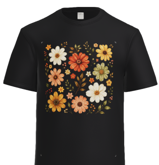 Fall Floral Shirt