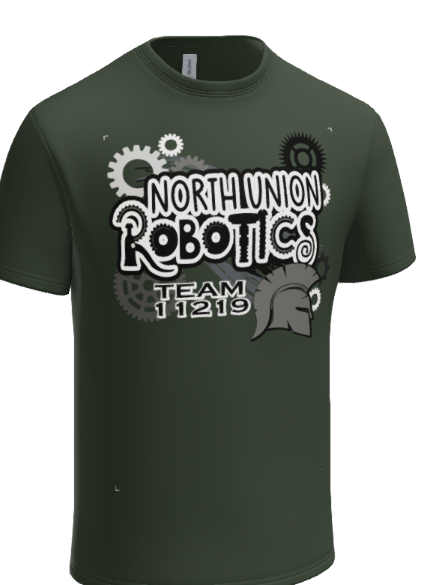 North Union Robotics T-Shirt - Forest Green