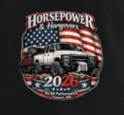 Horsepower and Hangovers Event Crewneck Sweatshirt